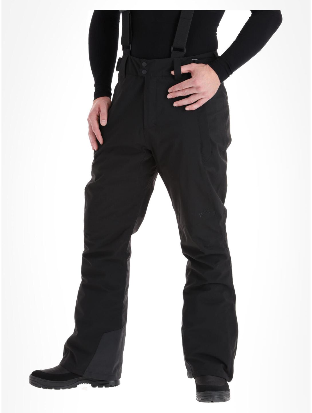 Protest, Owens pantaloni da sci uomo True Black nero 