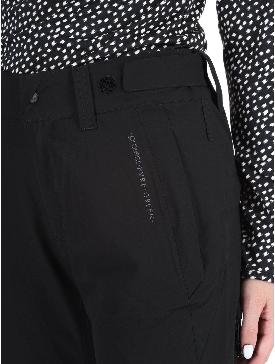 Protest, PRTCARMACKOS pantaloni da sci donna True Black nero 