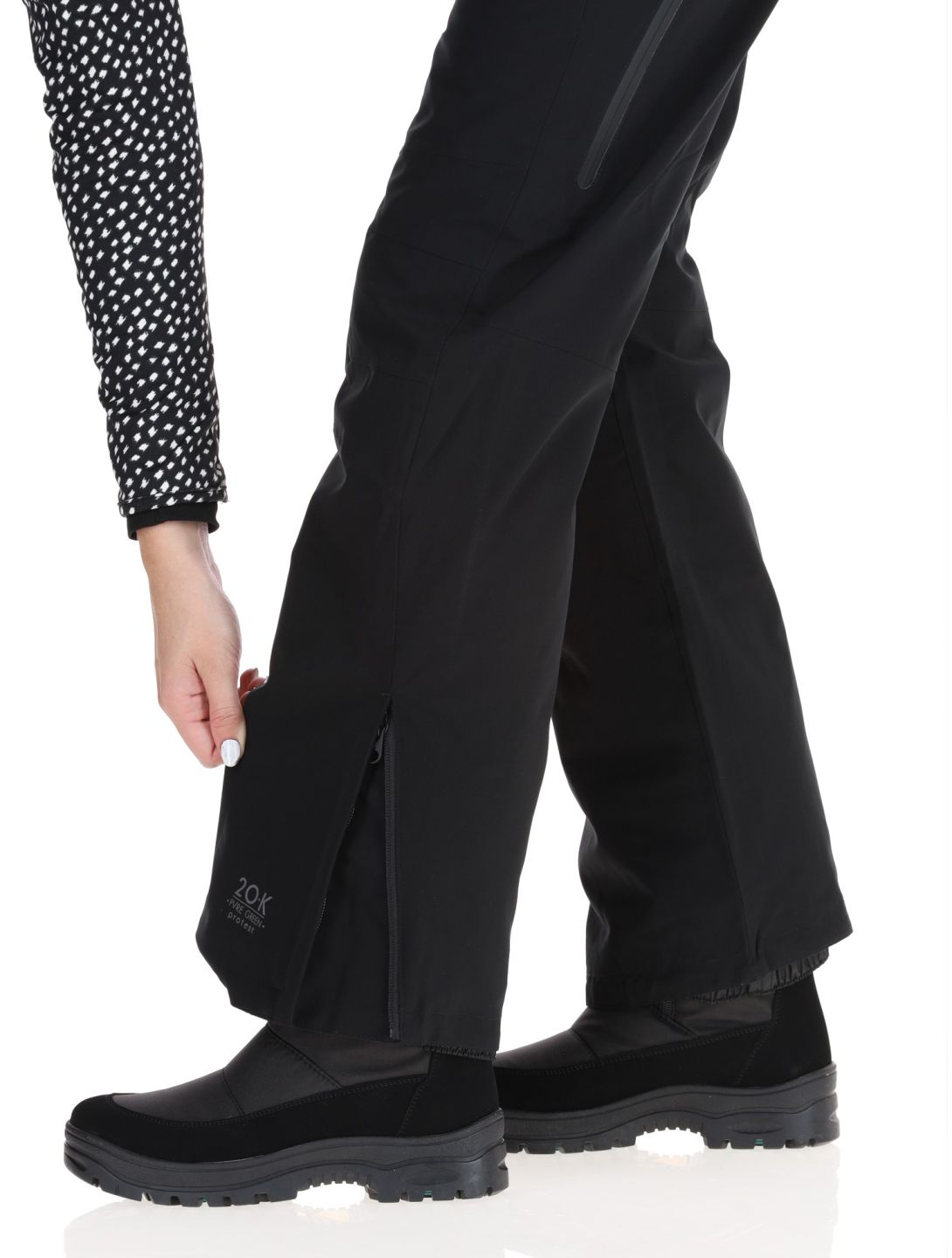 Protest, PRTCARMACKOS pantaloni da sci donna True Black nero 