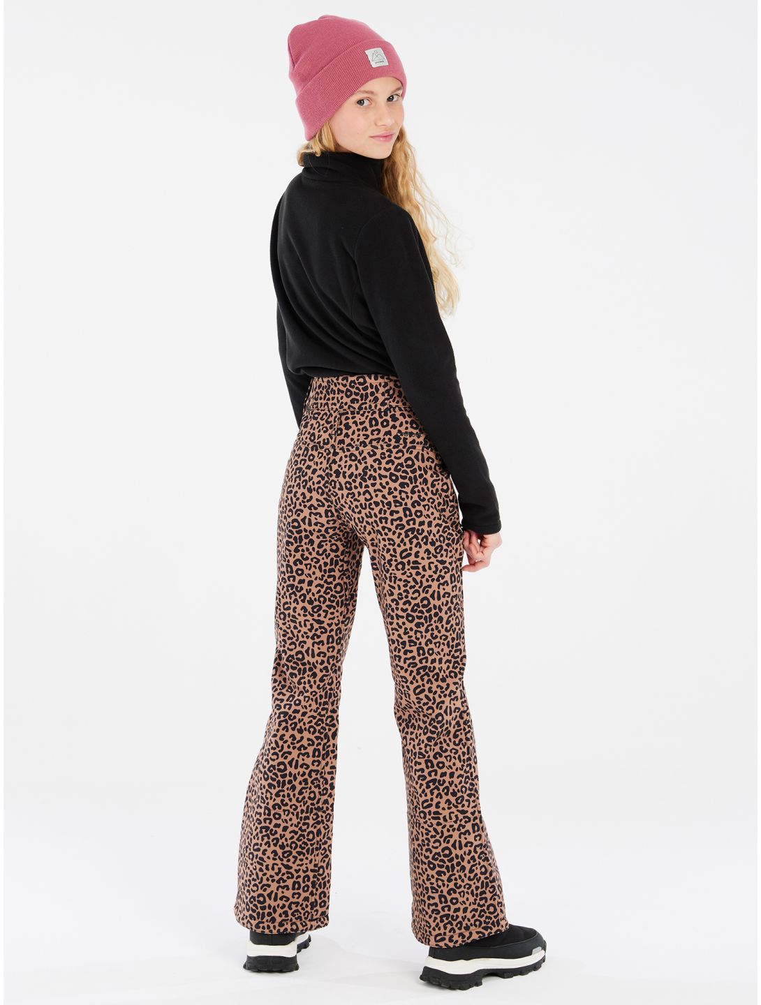 Protest, PRTCLASSY 24 JR pantaloni da sci bambino Fudge Camel marrone 