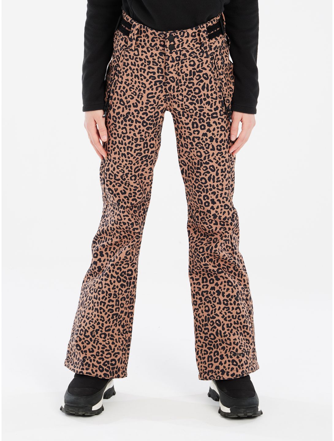 Protest, PRTCLASSY 24 JR pantaloni da sci bambino Fudge Camel marrone 