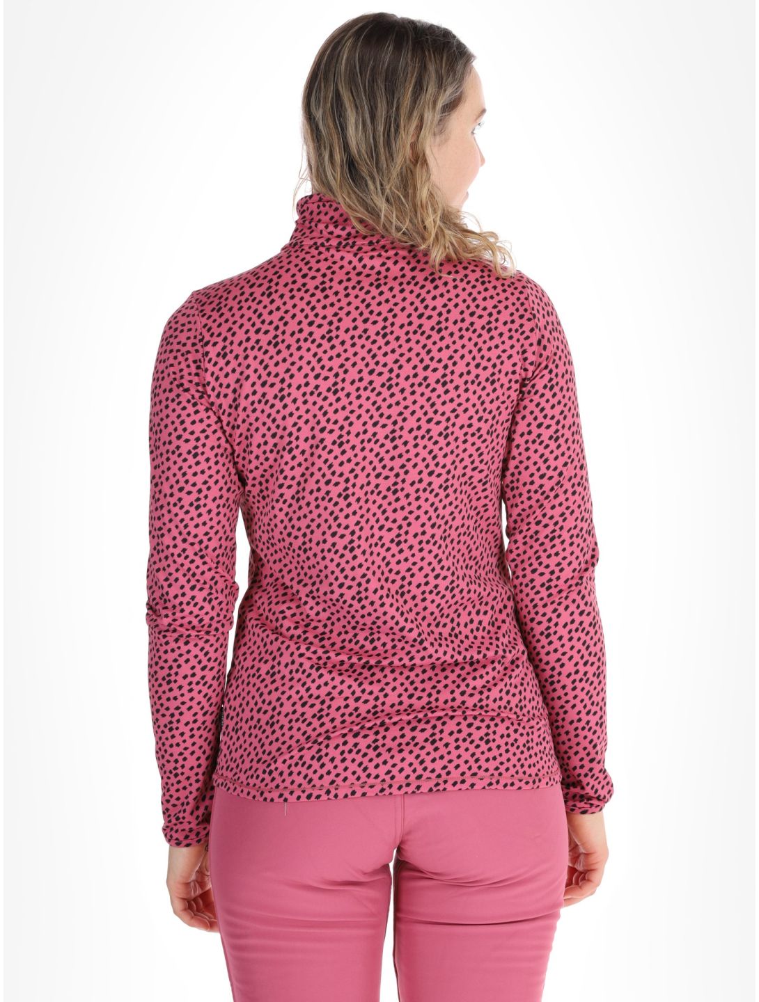 Protest, PRTKACEY 1/4 zip maglione donna Rose Dust rosa 