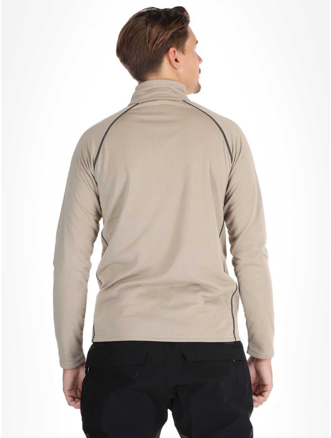 Protest, PRTKODY 1/4 zip maglione uomo Bamboo Beige beige 