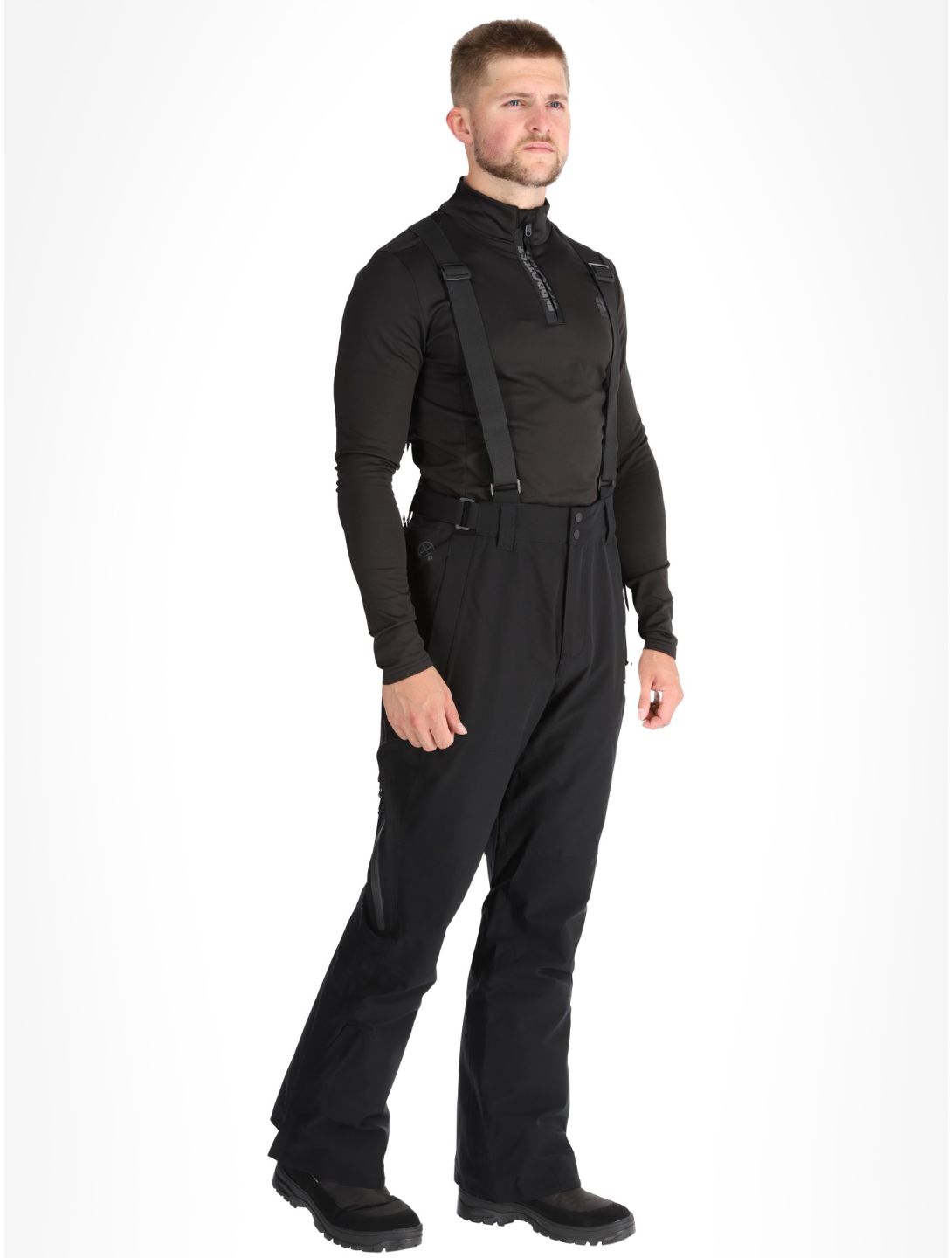 Protest, PRTMIKADO pantaloni da sci uomo True Black nero 