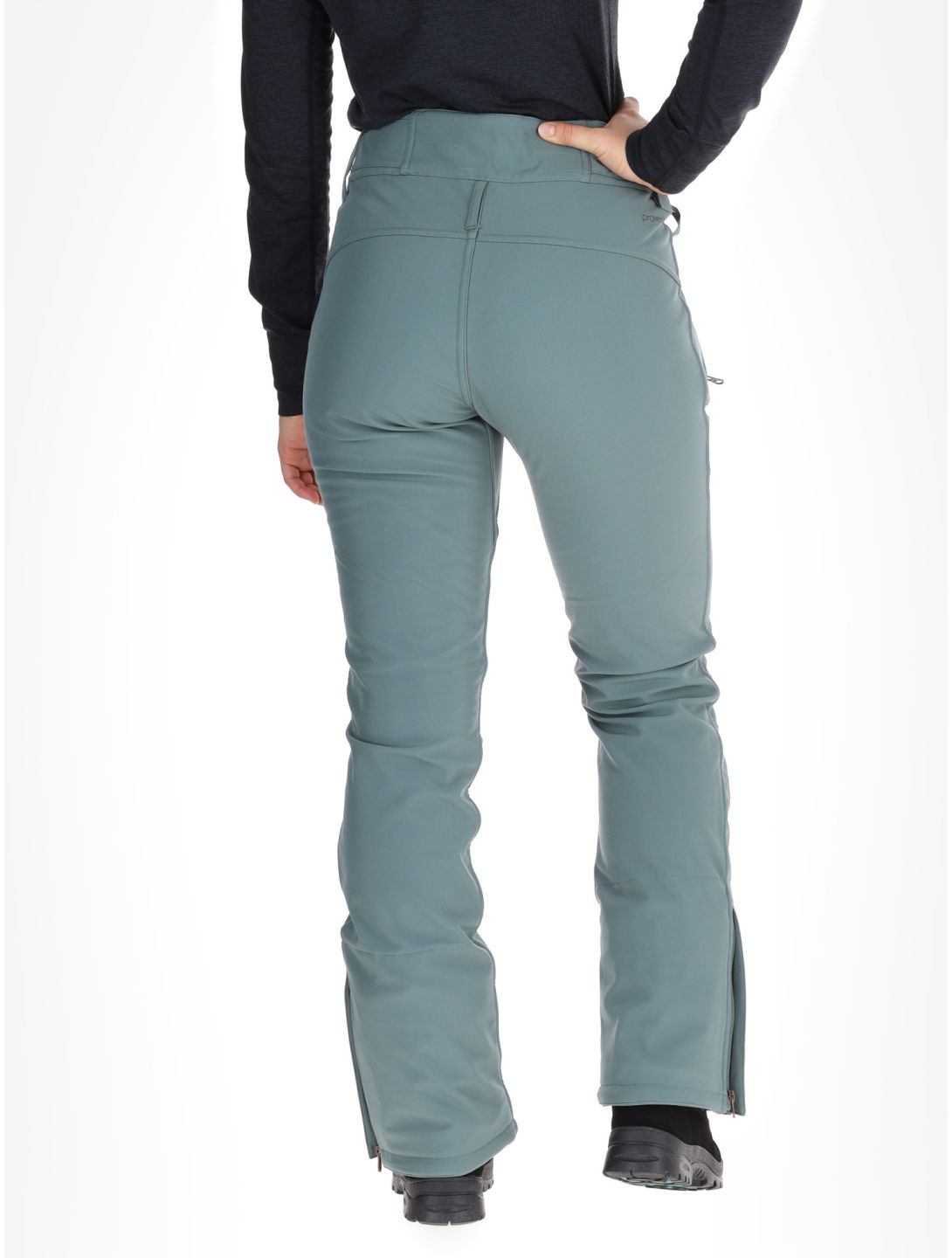 Protest, PRTRELOLE pantaloni da sci donna Evergreen verde 