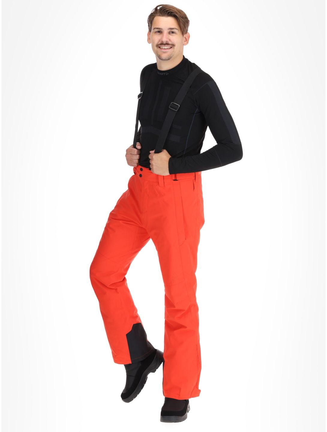 Protest, PRTROWENS pantaloni da sci uomo Burnt Orange arancio 