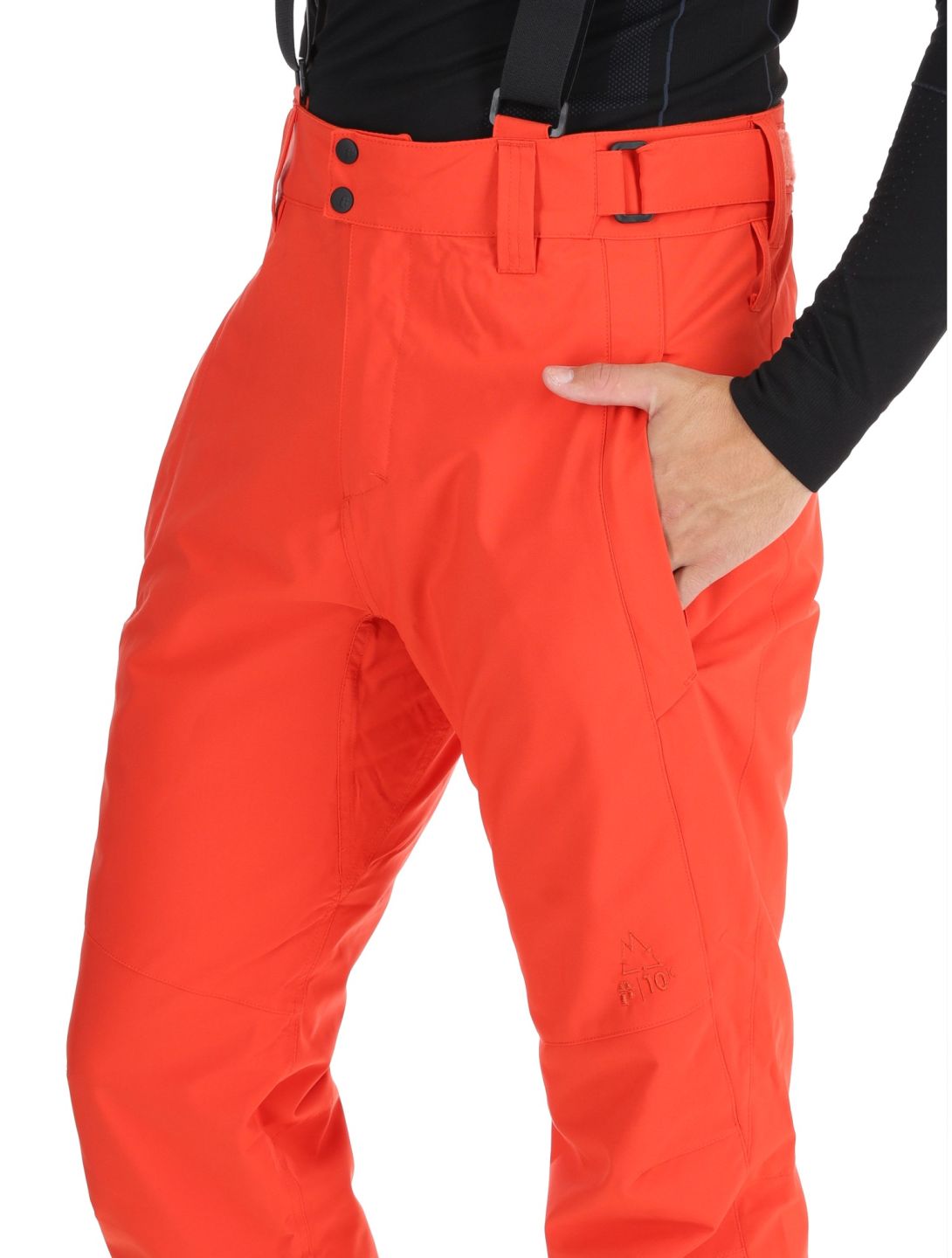 Protest, PRTROWENS pantaloni da sci uomo Burnt Orange arancio 