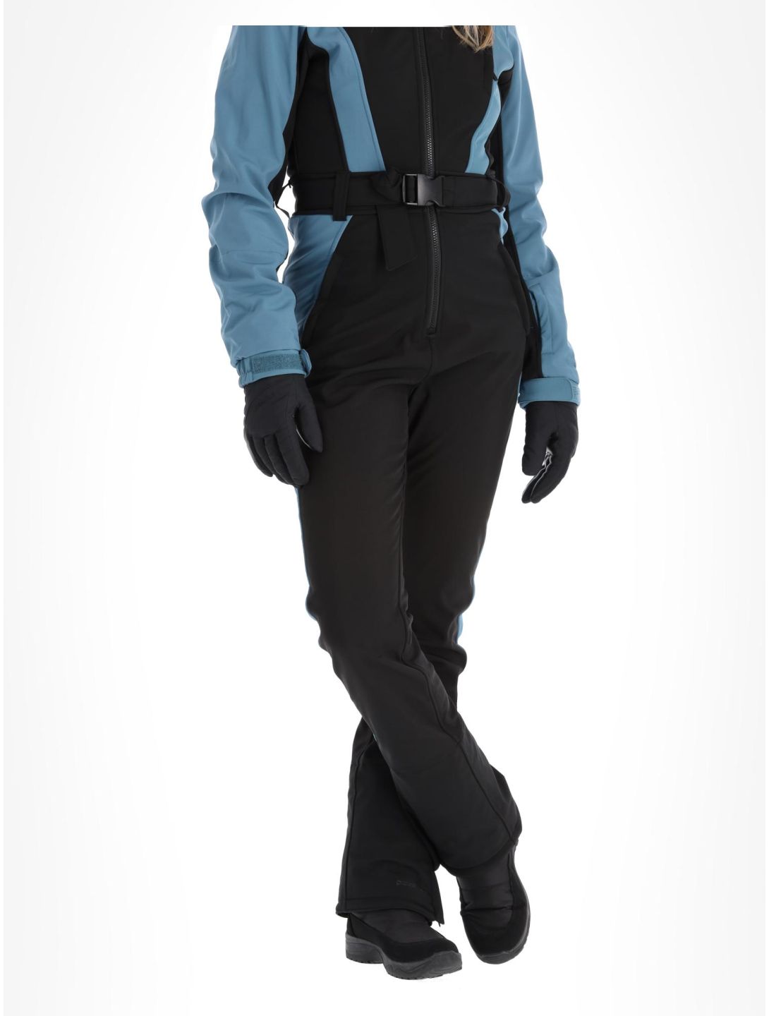 Protest, Prtvitosha Softshell Snowsuit completo sci donna True Black nero 