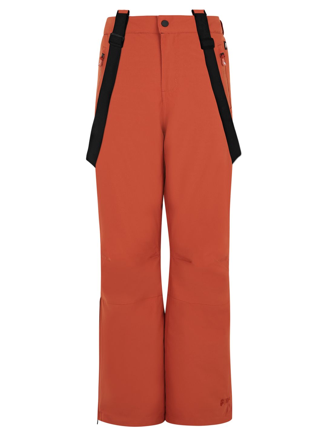 Protest, Spiket Jr pantaloni da sci bambino Brick Orange arancio 