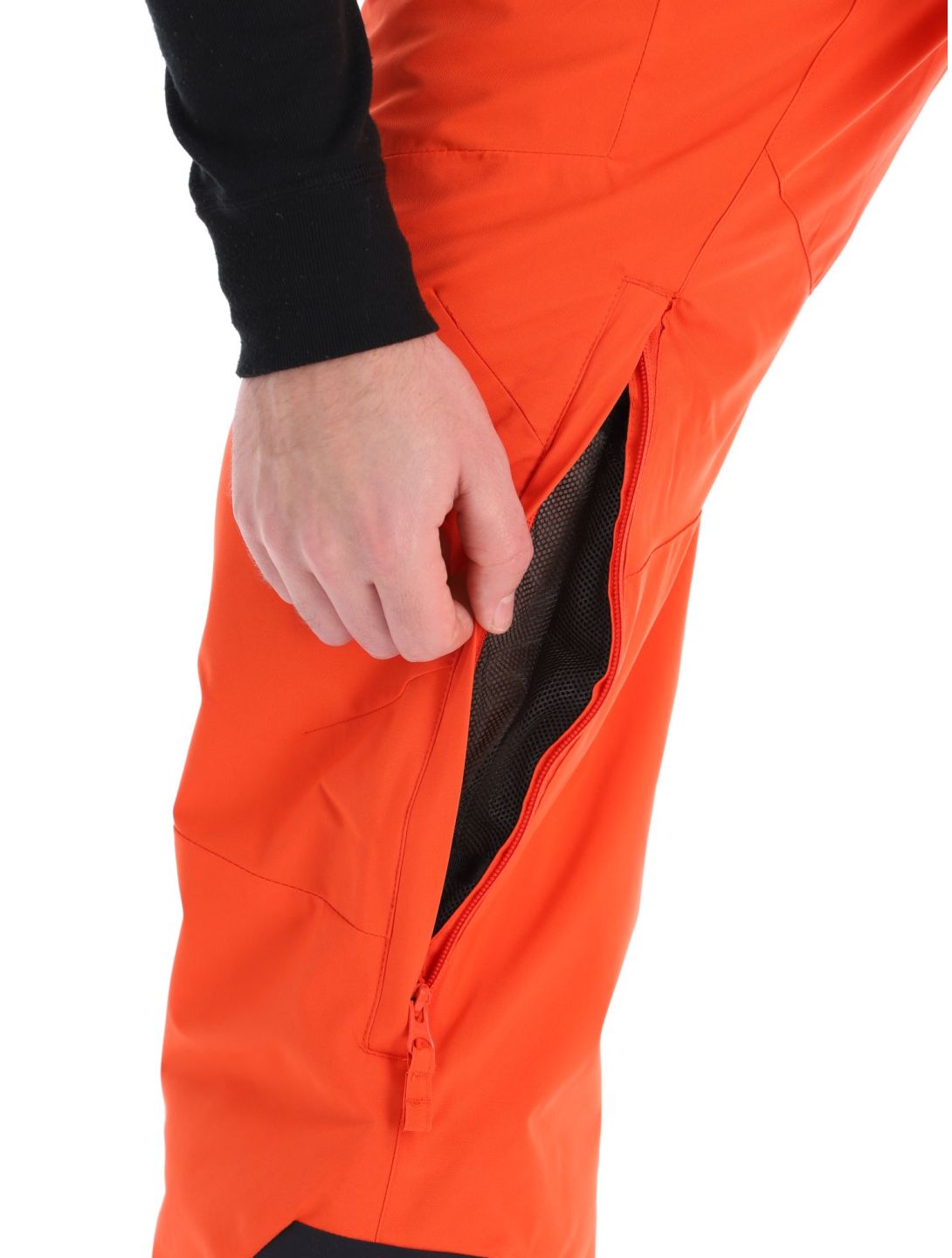 Quiksilver, Boundry pantaloni da sci uomo Grenadine rosso 