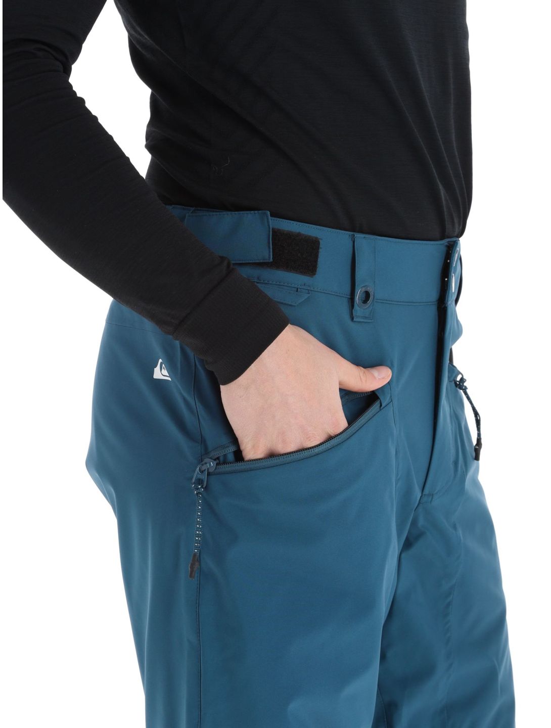 Quiksilver, Boundry pantaloni da sci uomo Majolica Blue blu 