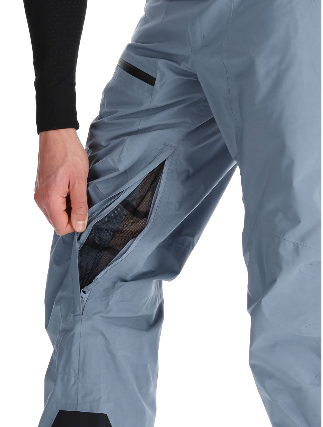 Quiksilver, Forever Strecht Gore-Tex pantaloni da sci uomo Flint Stone grigio 