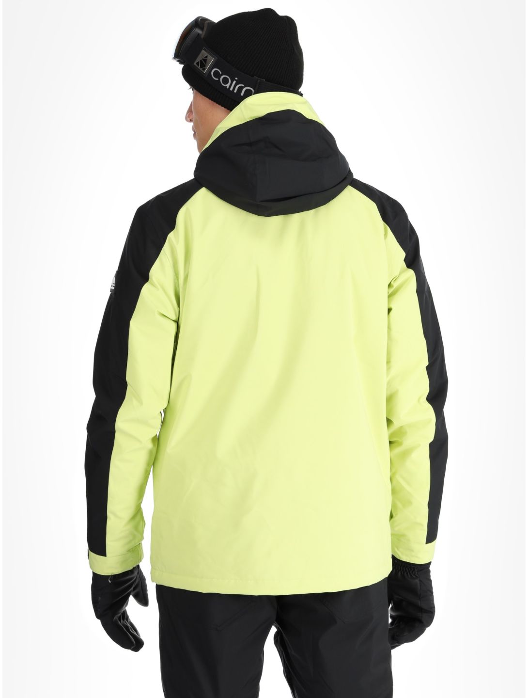 Quiksilver, Mission Block giacca sci uomo Celery Green nero, verde 