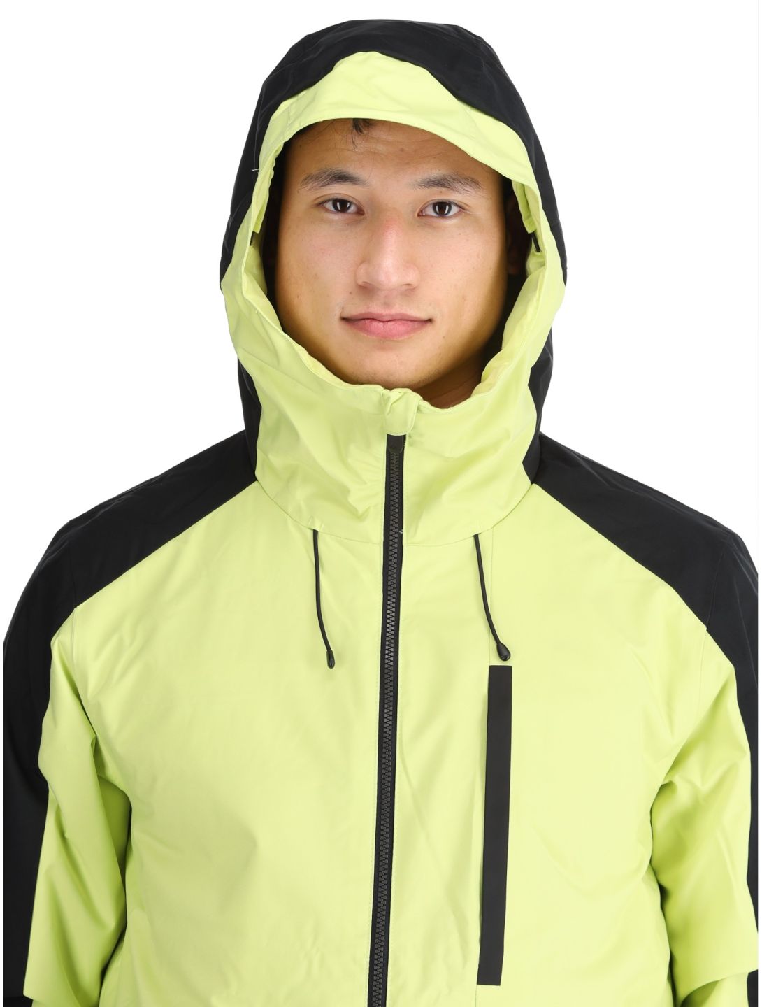 Quiksilver, Mission Block giacca sci uomo Celery Green nero, verde 