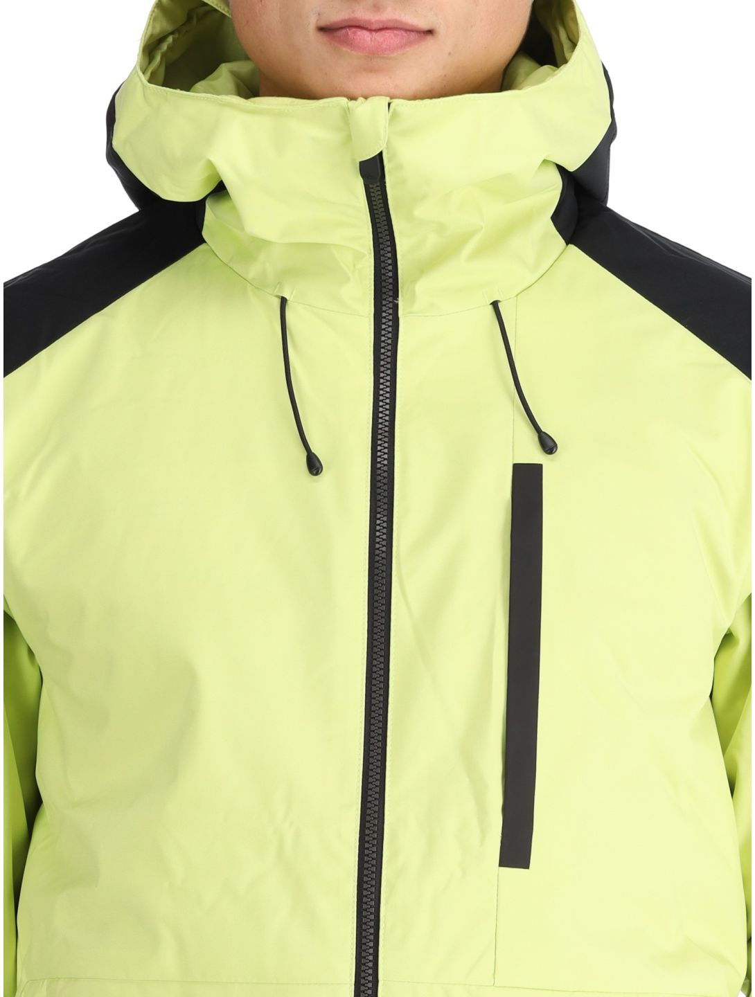 Quiksilver, Mission Block giacca sci uomo Celery Green nero, verde 