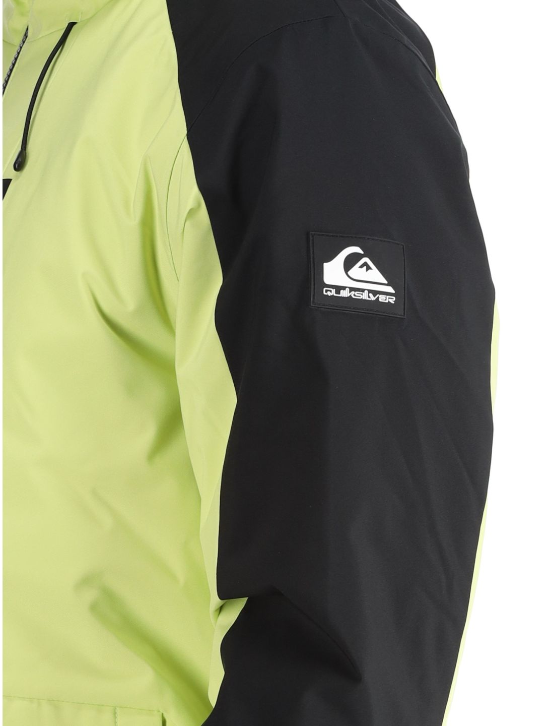 Quiksilver, Mission Block giacca sci uomo Celery Green nero, verde 