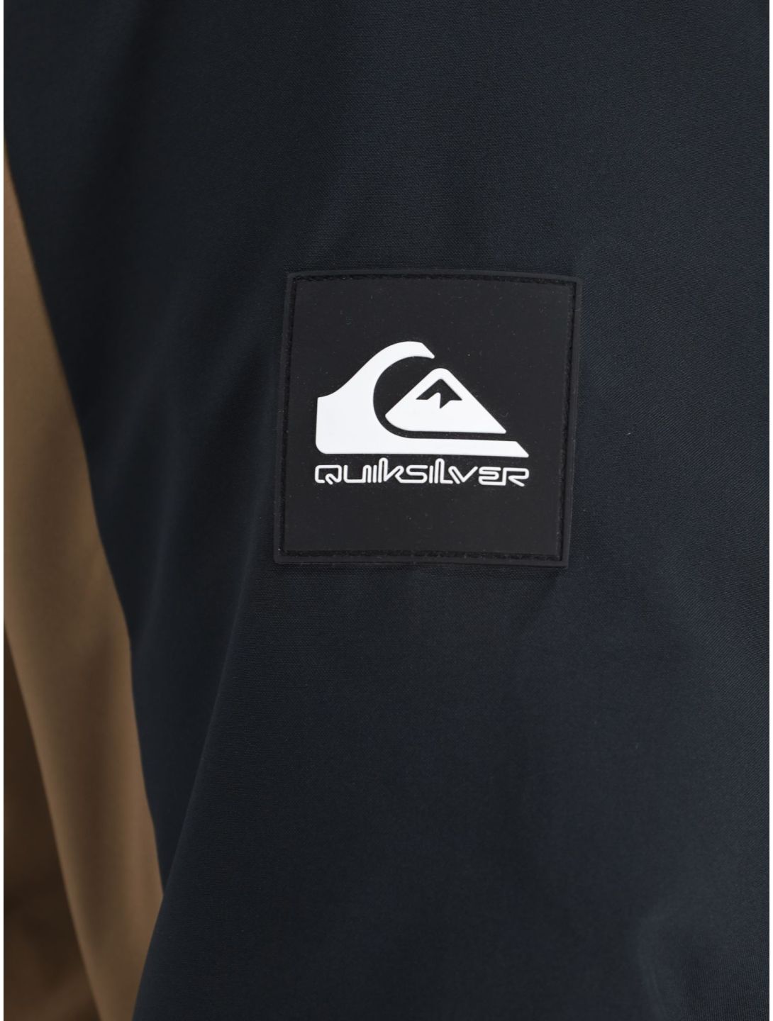 Quiksilver, Mission Block giacca sci uomo Cub marrone, nero 