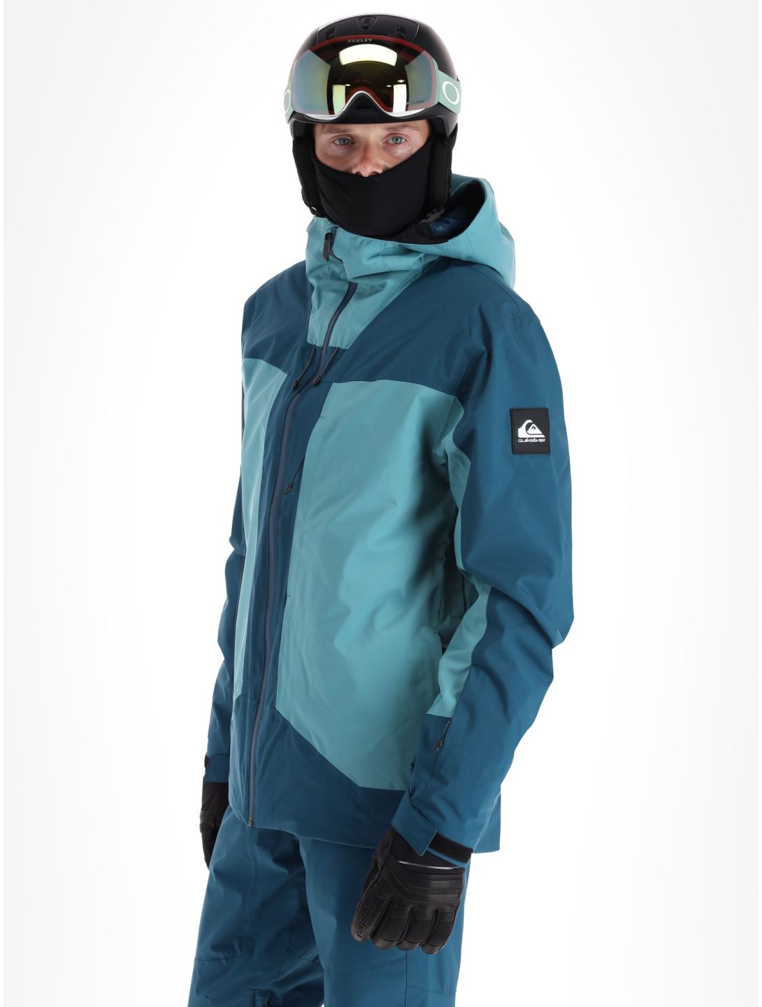 Quiksilver, Muldrow giacca sci uomo Majolica Blue blu 