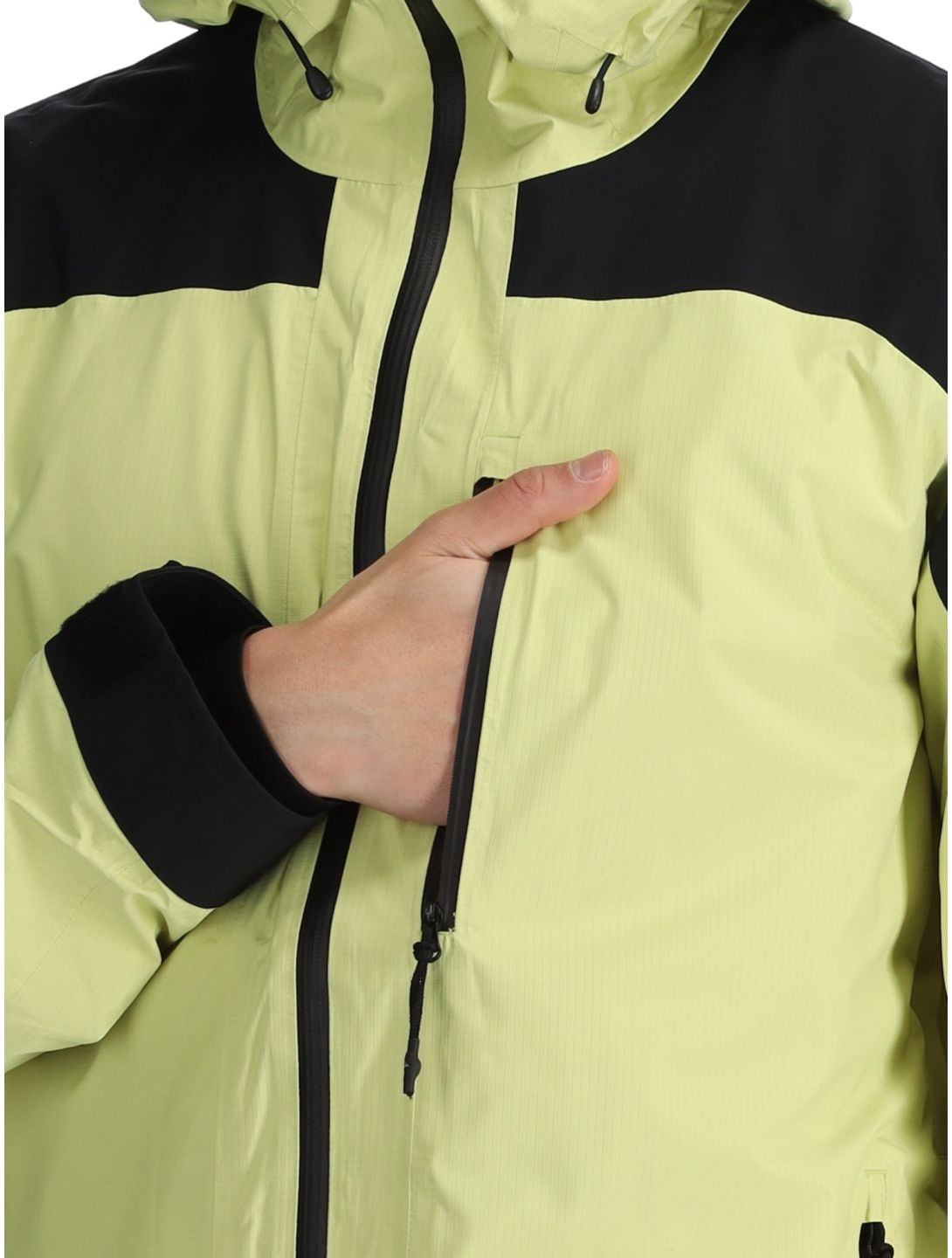 Quiksilver, Ultralight 20K giacca sci uomo Celery Green nero, verde 