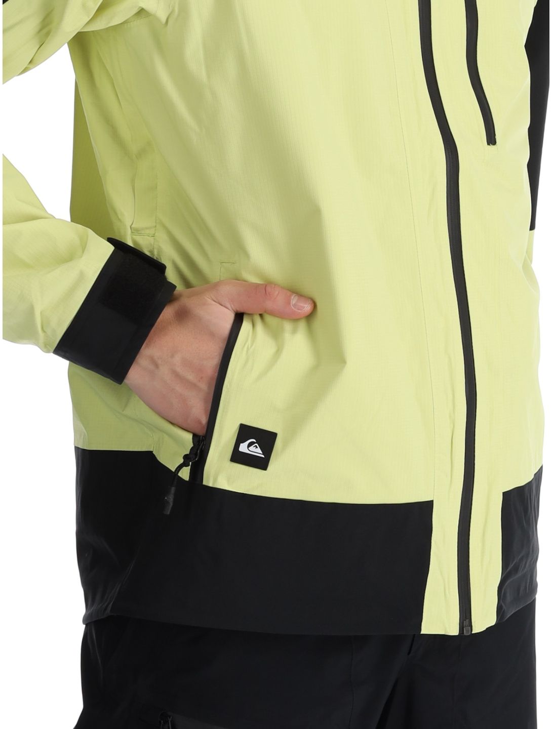 Quiksilver, Ultralight 20K giacca sci uomo Celery Green nero, verde 