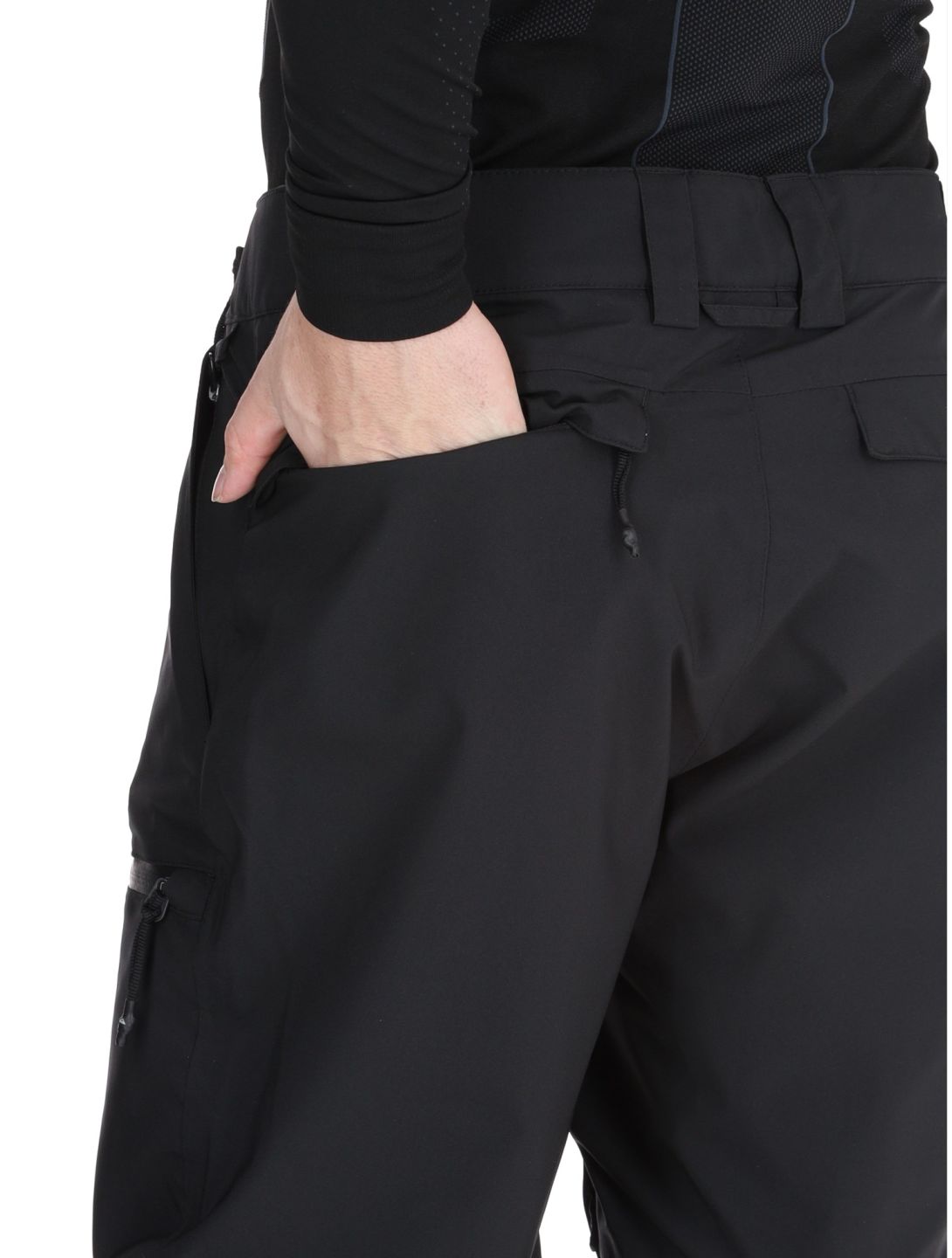 Quiksilver, Utility pantaloni da sci uomo True Black nero 