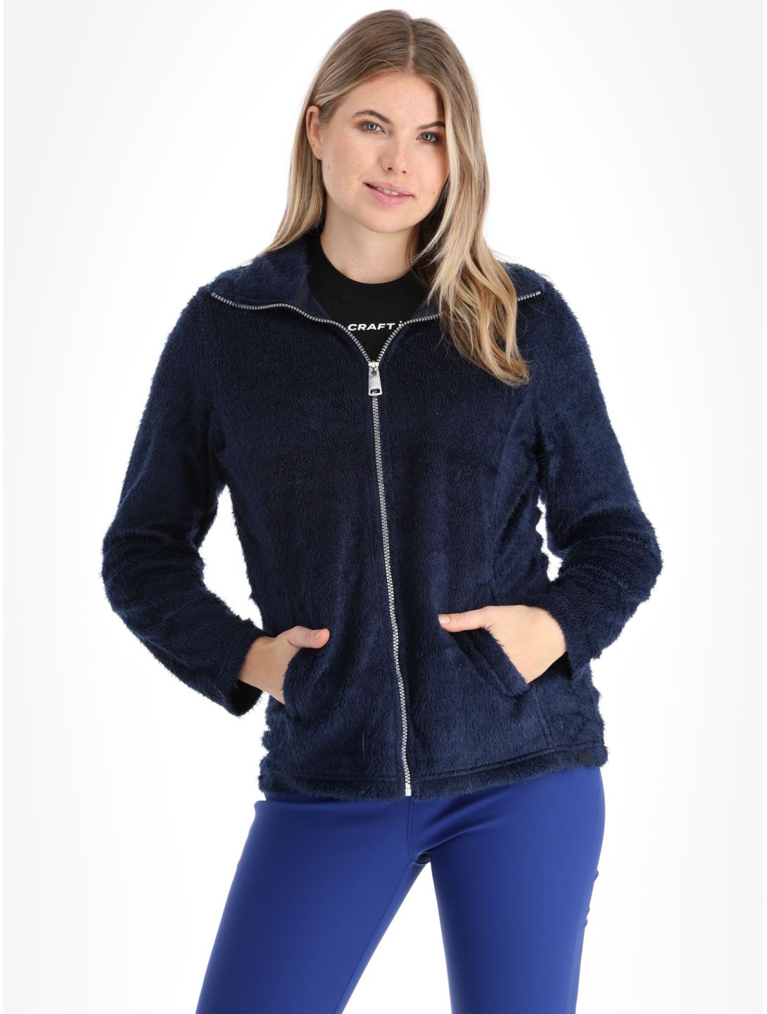 Regatta, Heloise gilet donna Navy Eyelash Fluffy blu 