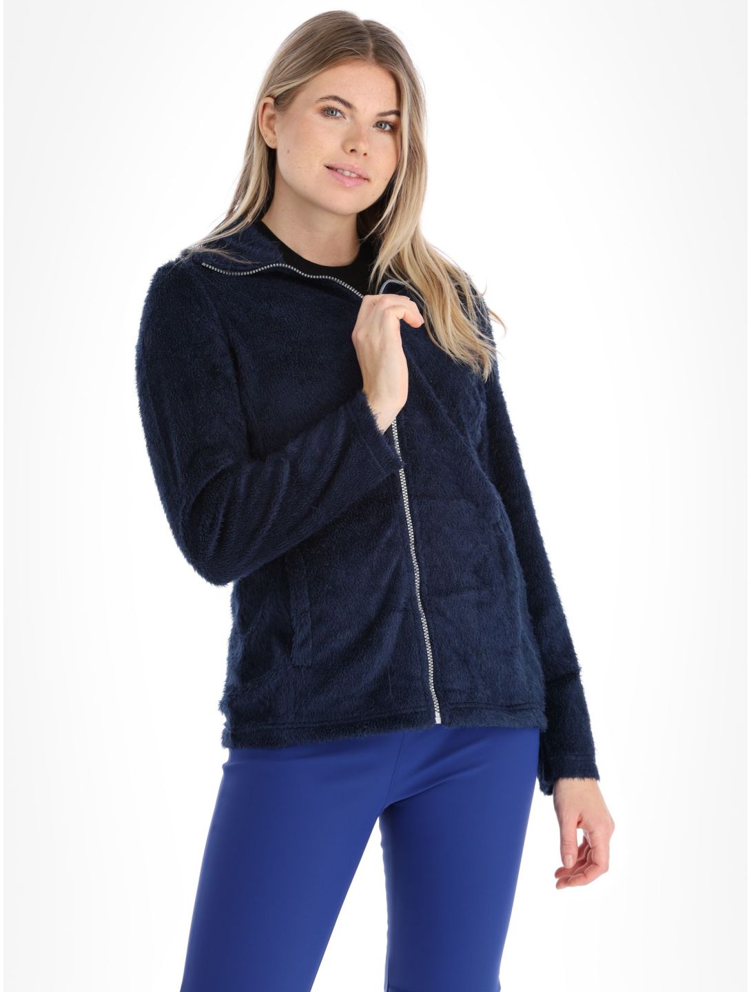 Regatta, Heloise gilet donna Navy Eyelash Fluffy blu 