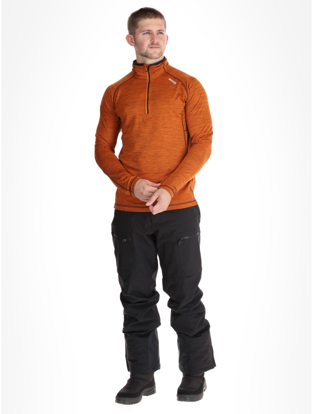 Regatta, Yonder II maglione uomo Fox arancio 