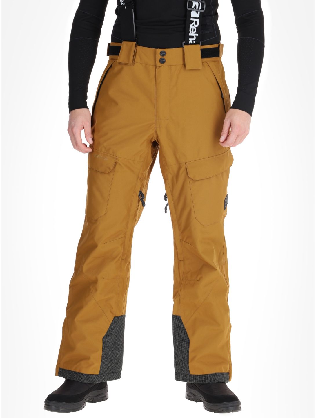 Rehall, Backbone-R pantaloni da sci uomo Bronze marrone 