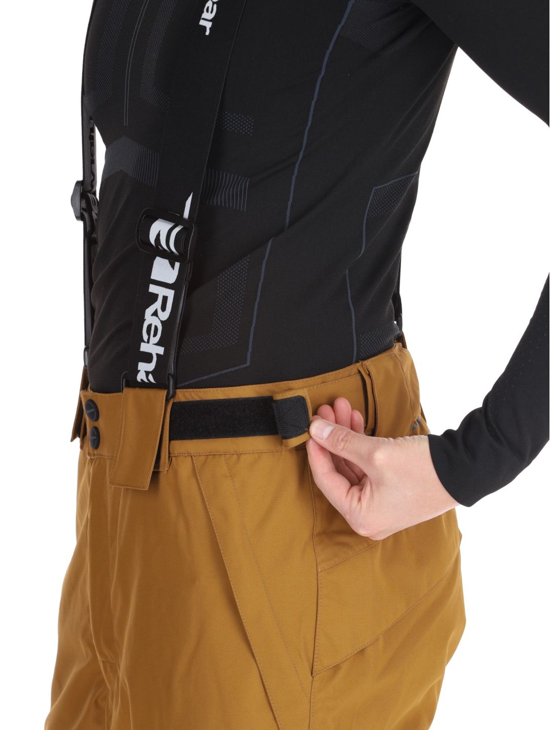 Rehall, Backbone-R pantaloni da sci uomo Bronze marrone 