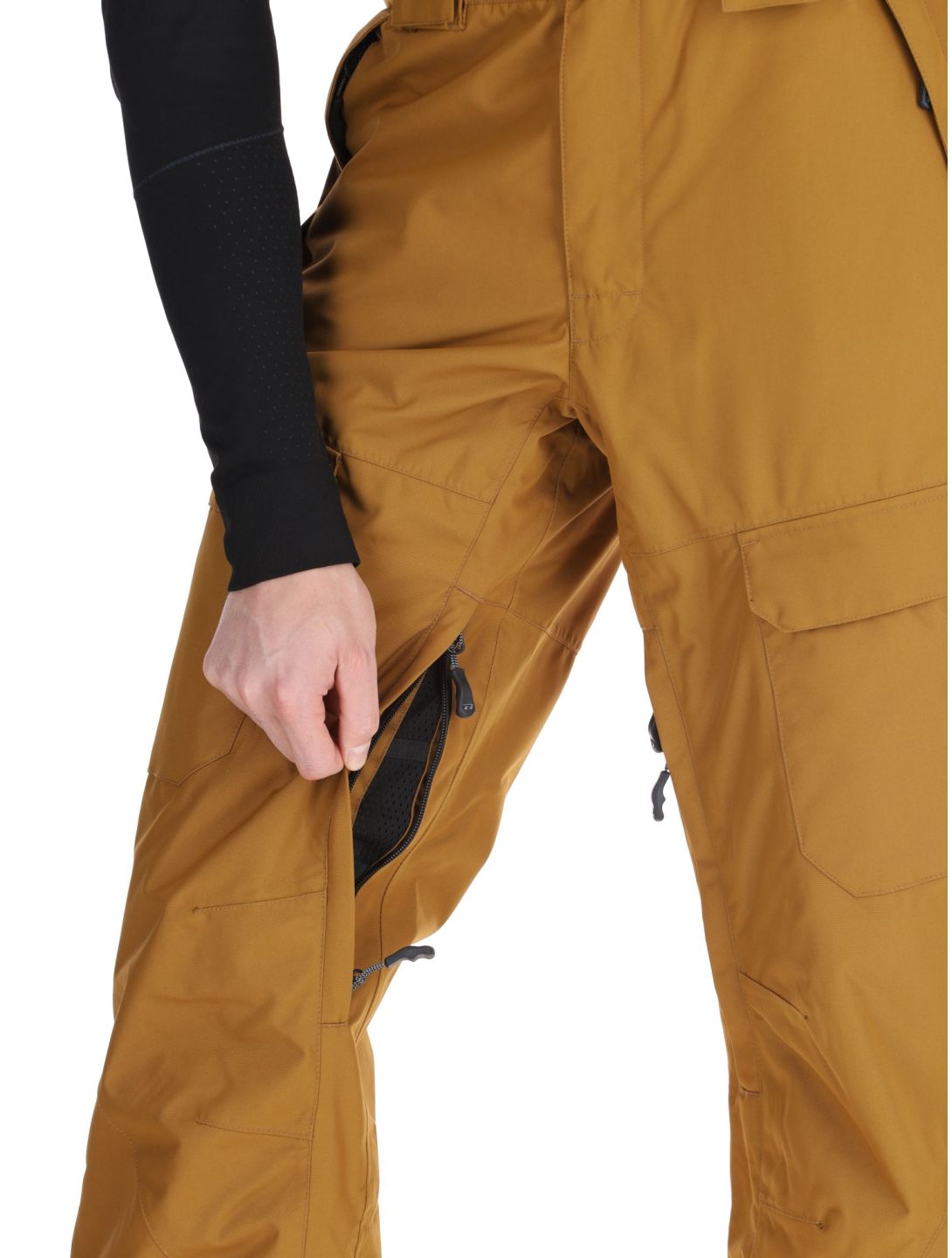 Rehall, Backbone-R pantaloni da sci uomo Bronze marrone 