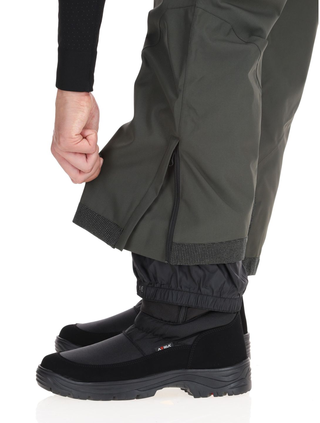 Rehall, Backbone-R pantaloni da sci uomo Graphite grigio 