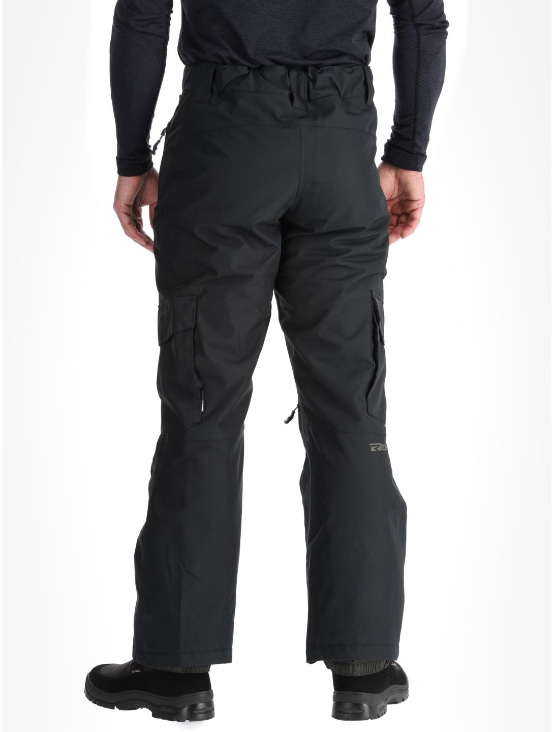 Rehall, Benn-R pantaloni da sci uomo Black nero 