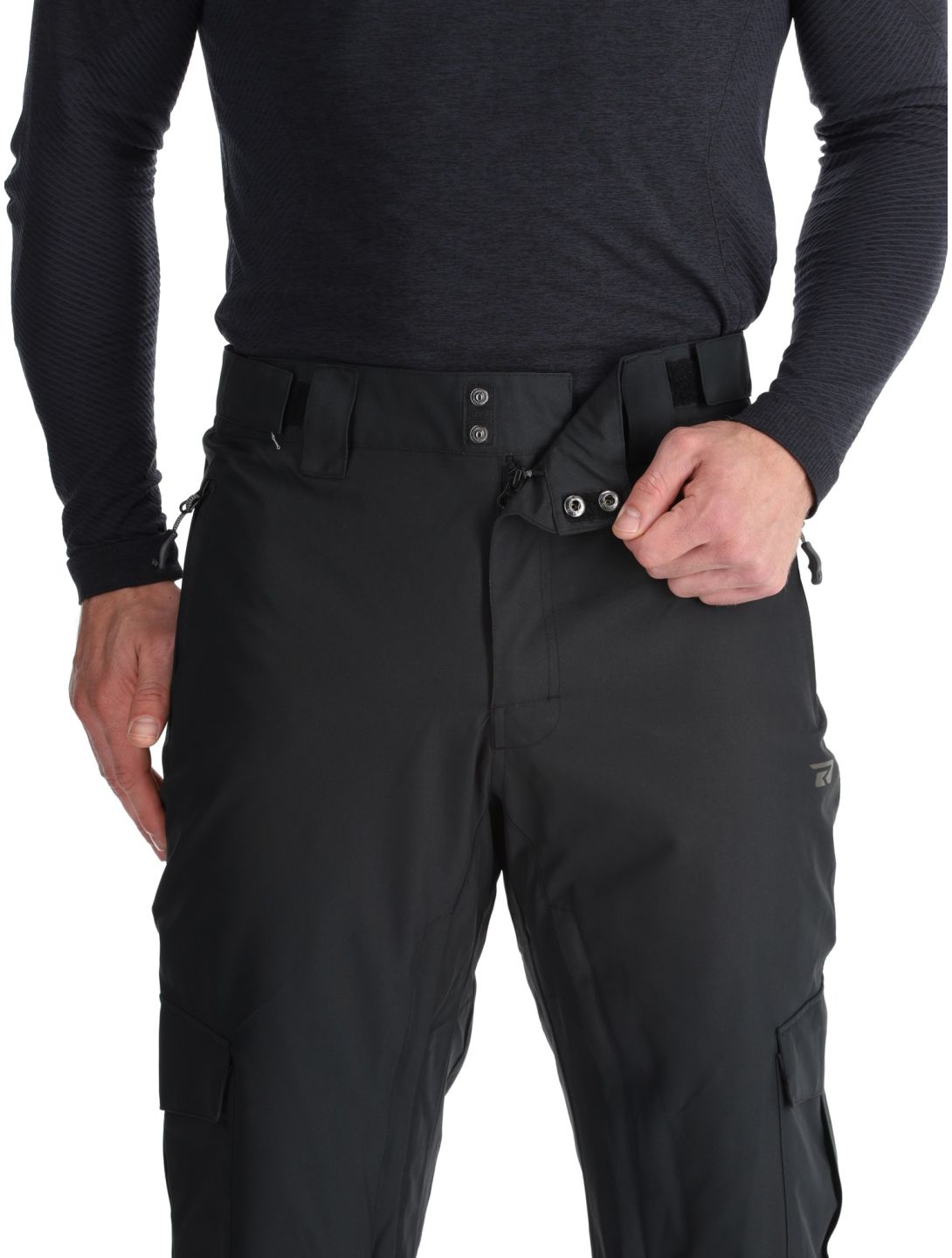 Rehall, Benn-R pantaloni da sci uomo Black nero 