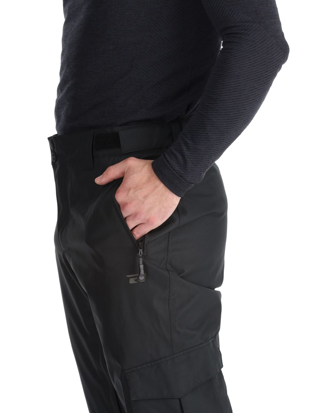 Rehall, Benn-R pantaloni da sci uomo Black nero 