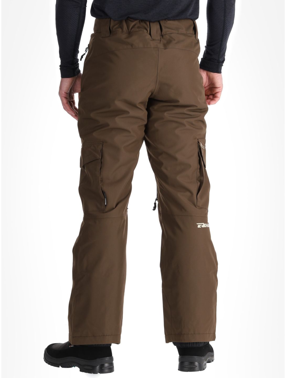 Rehall, Benn-R pantaloni da sci uomo Choco marrone 