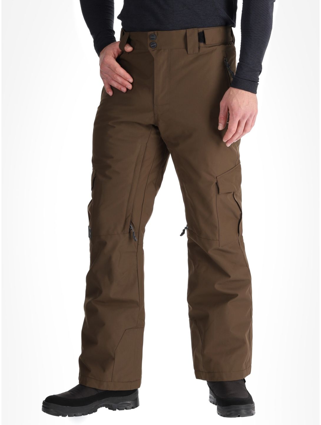 Rehall, Benn-R pantaloni da sci uomo Choco marrone 