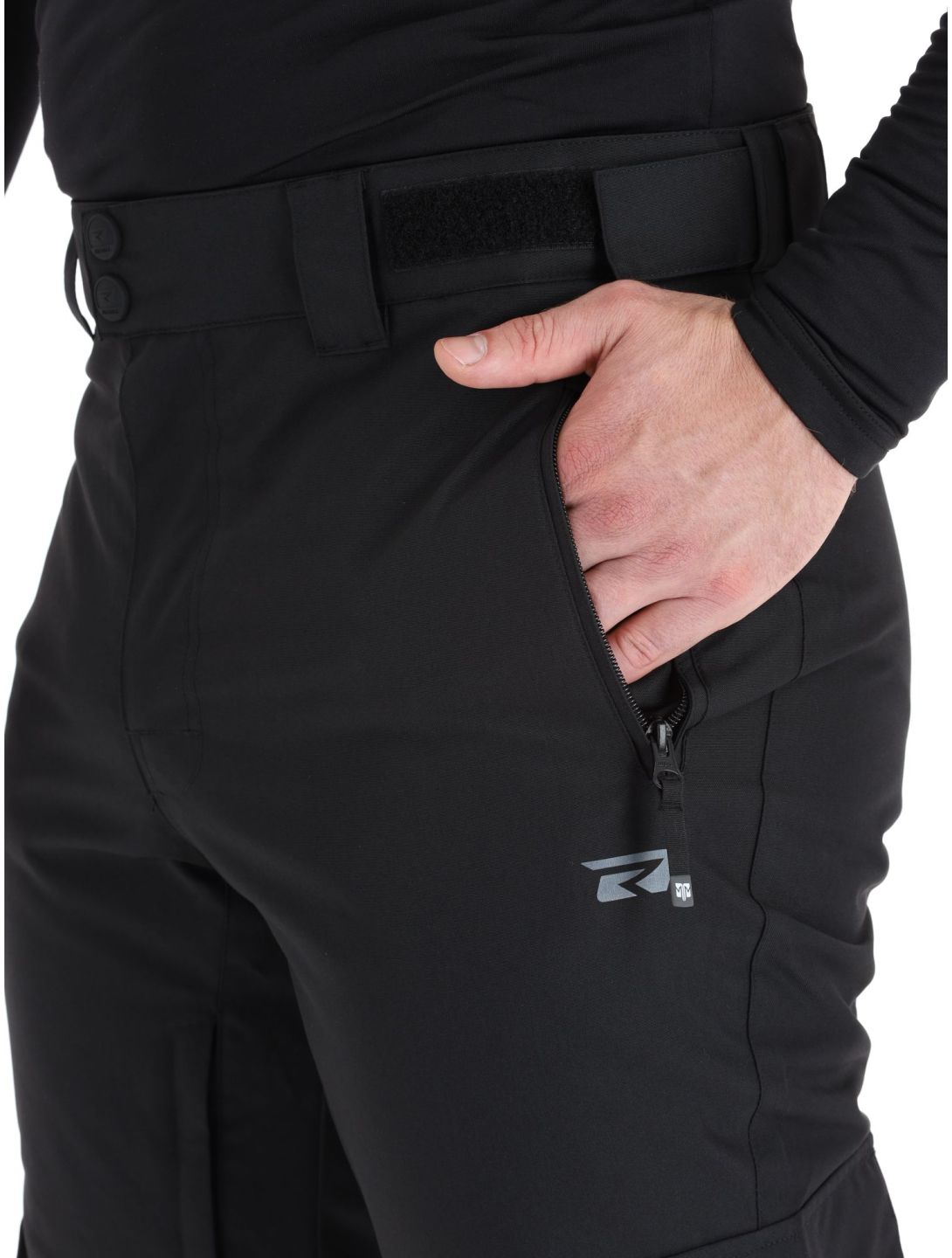 Rehall, Buzz-R pantaloni da sci uomo Black nero 