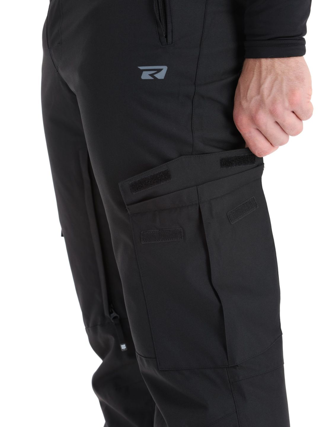 Rehall, Buzz-R pantaloni da sci uomo Black nero 