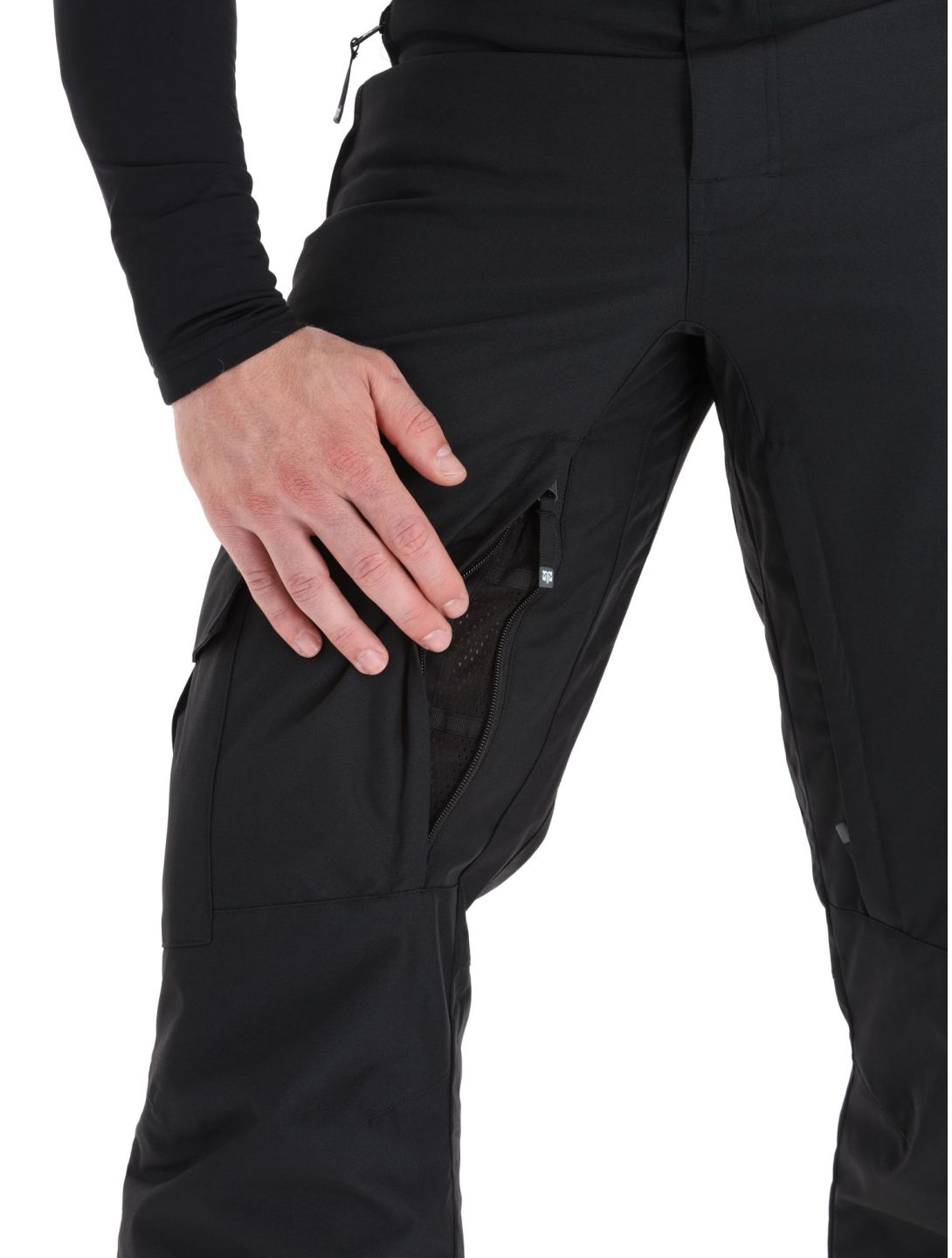 Rehall, Buzz-R pantaloni da sci uomo Black nero 