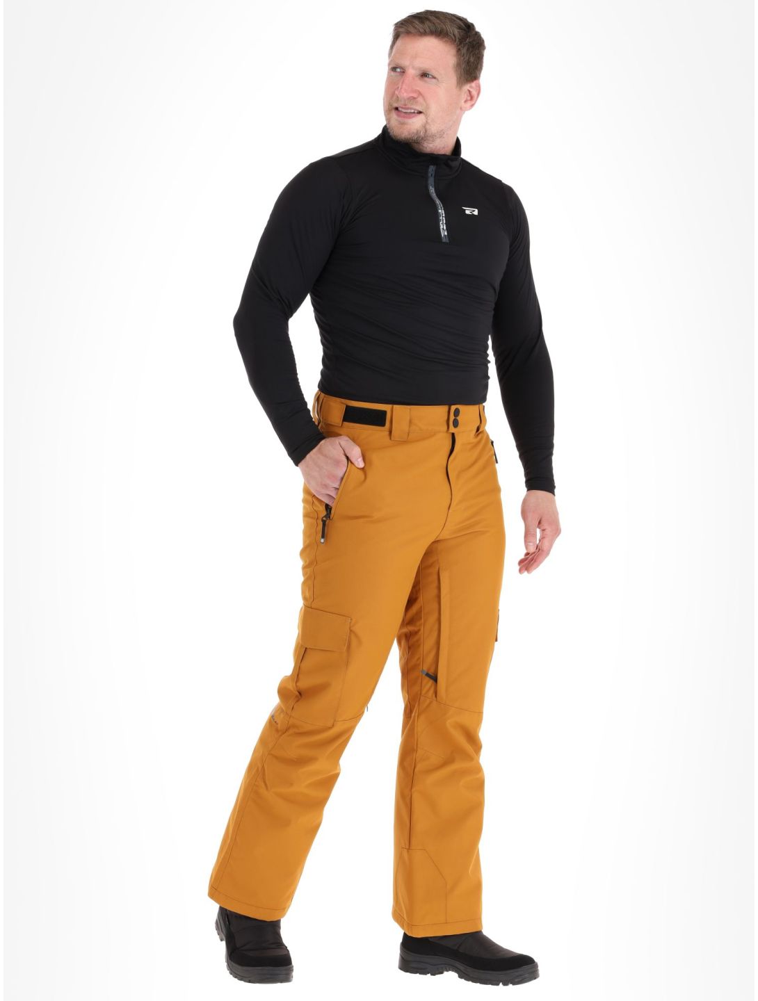 Rehall, Buzz-R pantaloni da sci uomo Cathay Spice arancio 