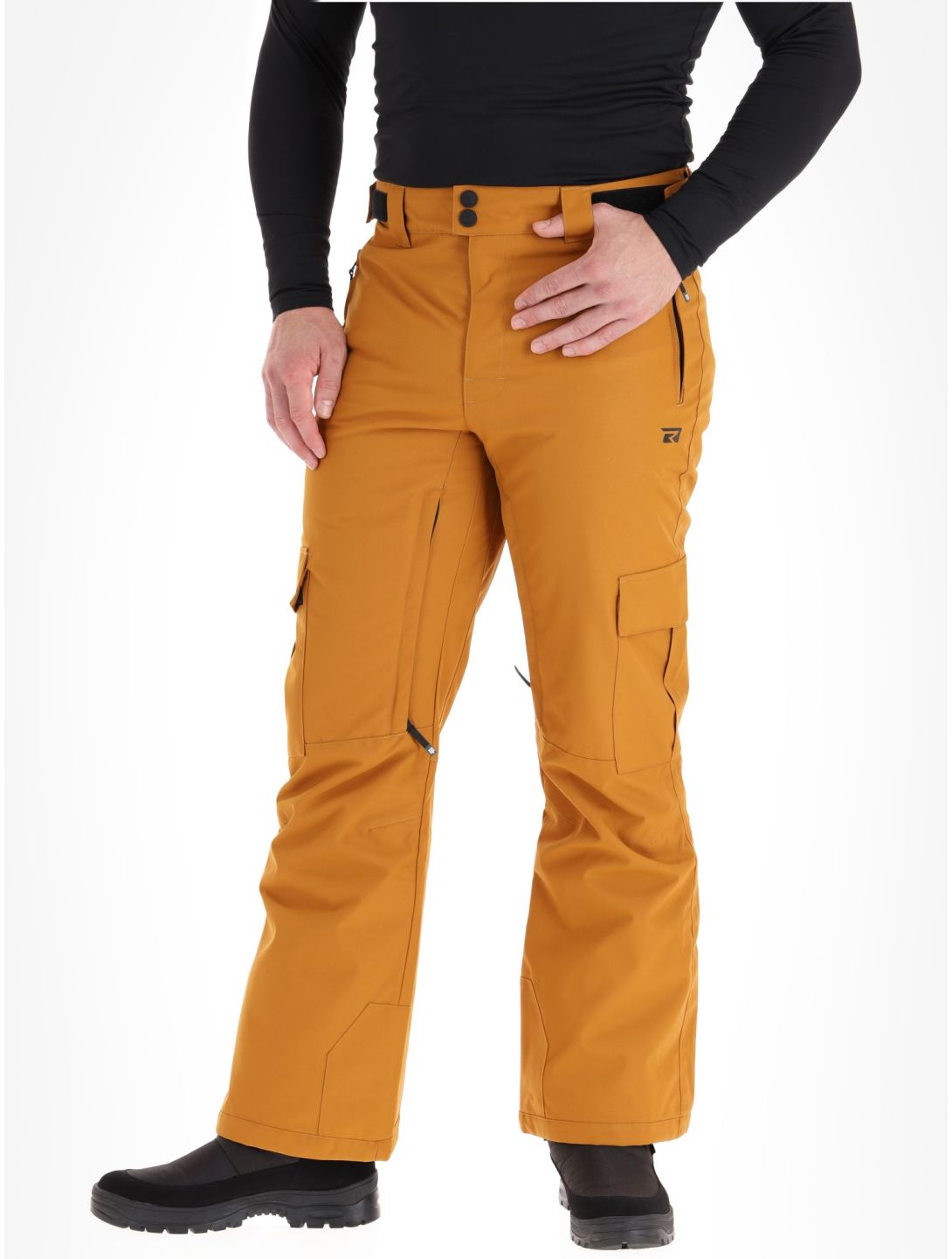 Rehall, Buzz-R pantaloni da sci uomo Cathay Spice arancio 