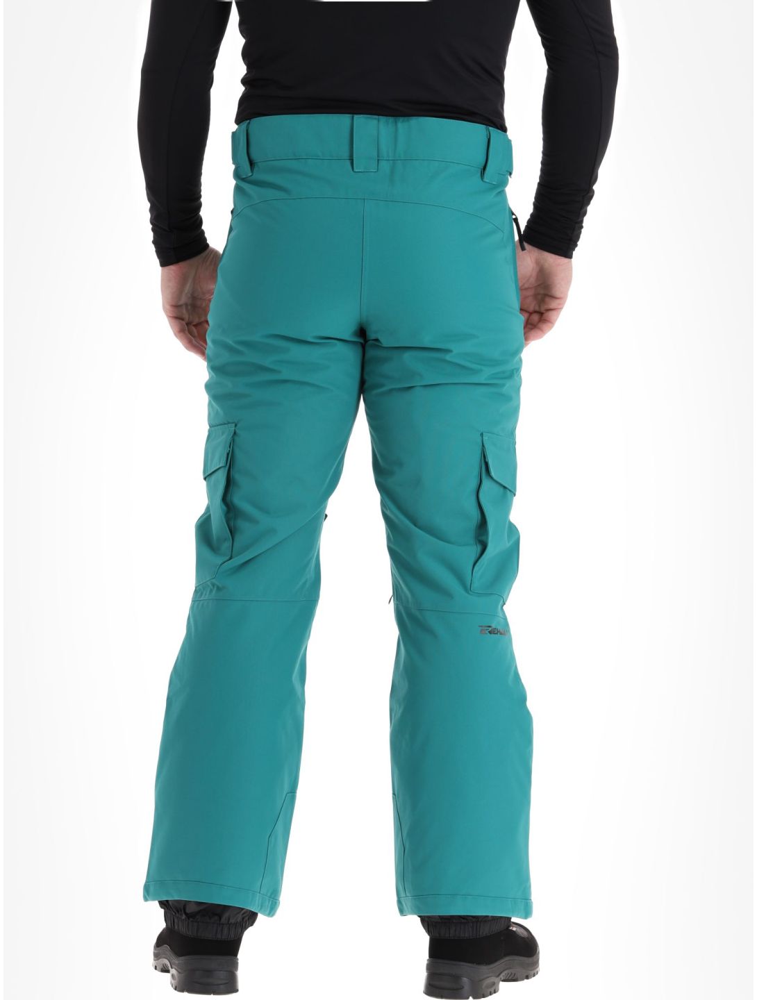 Rehall, Buzz-R pantaloni da sci uomo Teal green blu 