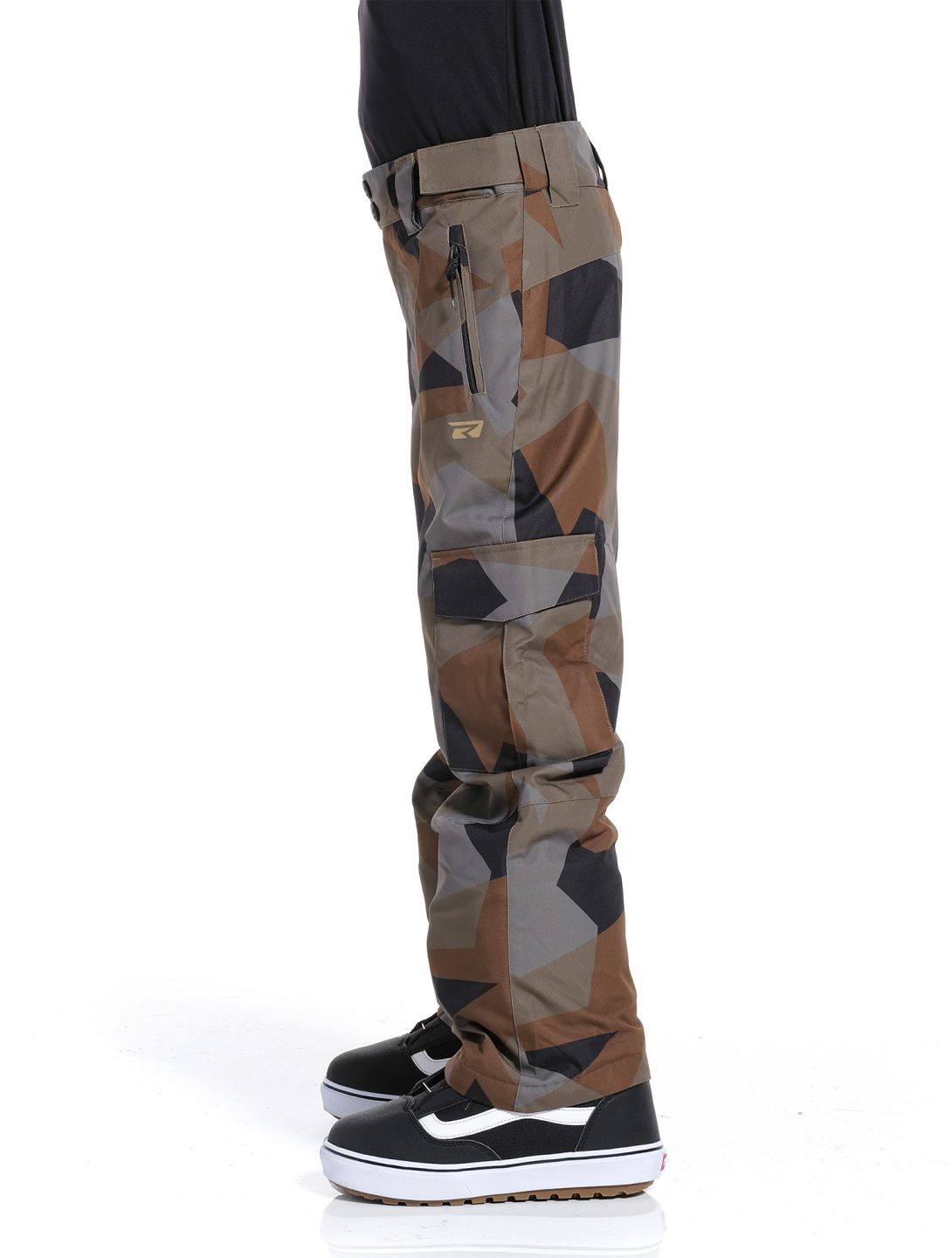 Rehall, Buzz-R-Jr. pantaloni da sci bambino Camo Olive verde 