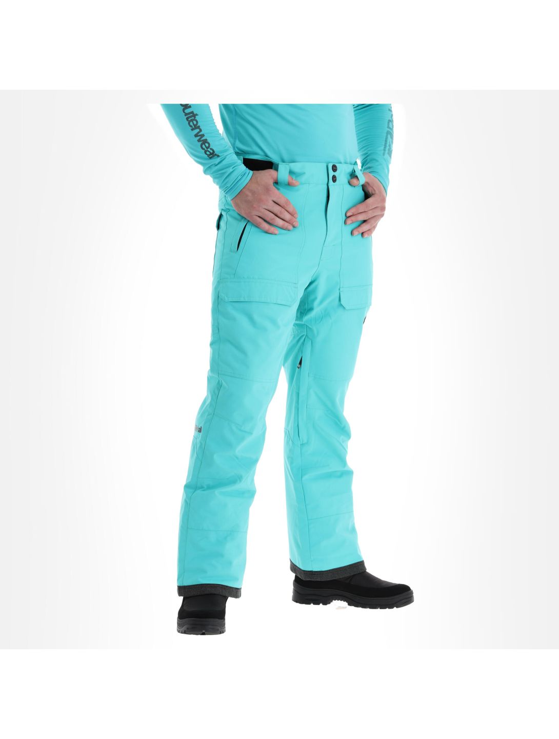 Rehall, Capital-R pantaloni da sci uomo aqua blu 