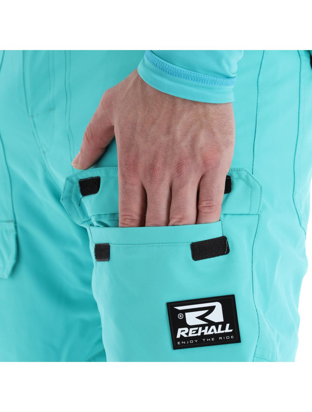 Rehall, Capital-R pantaloni da sci uomo aqua blu 