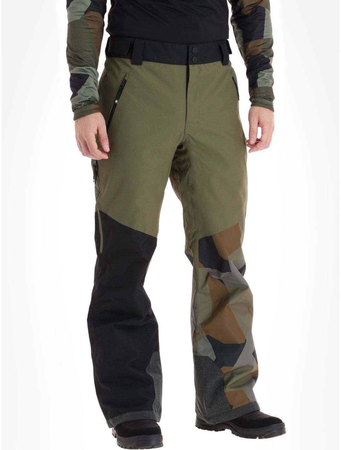 Rehall, Catamount-R pantaloni da sci uomo Olive verde 