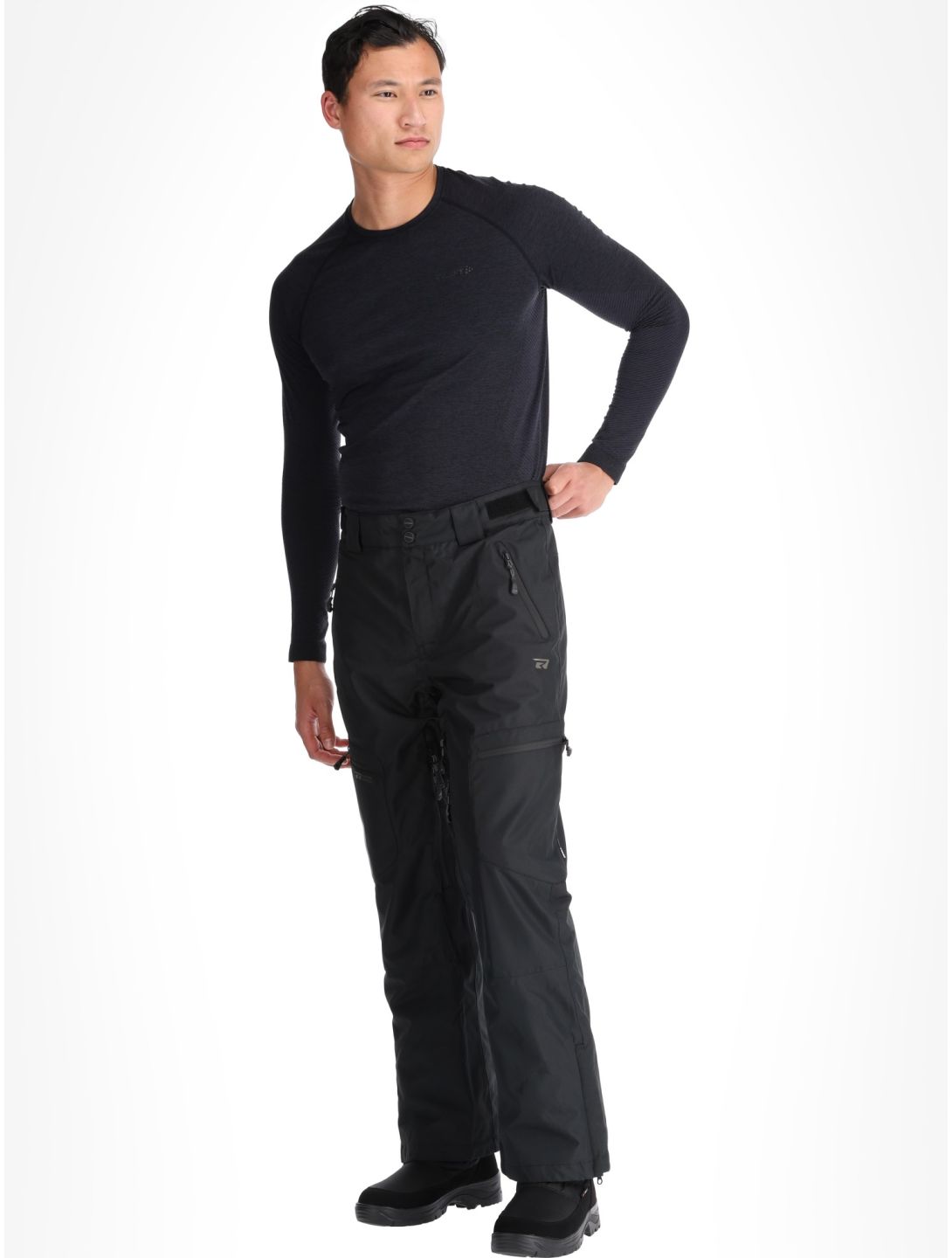 Rehall, Croob-R pantaloni da sci uomo Black nero 