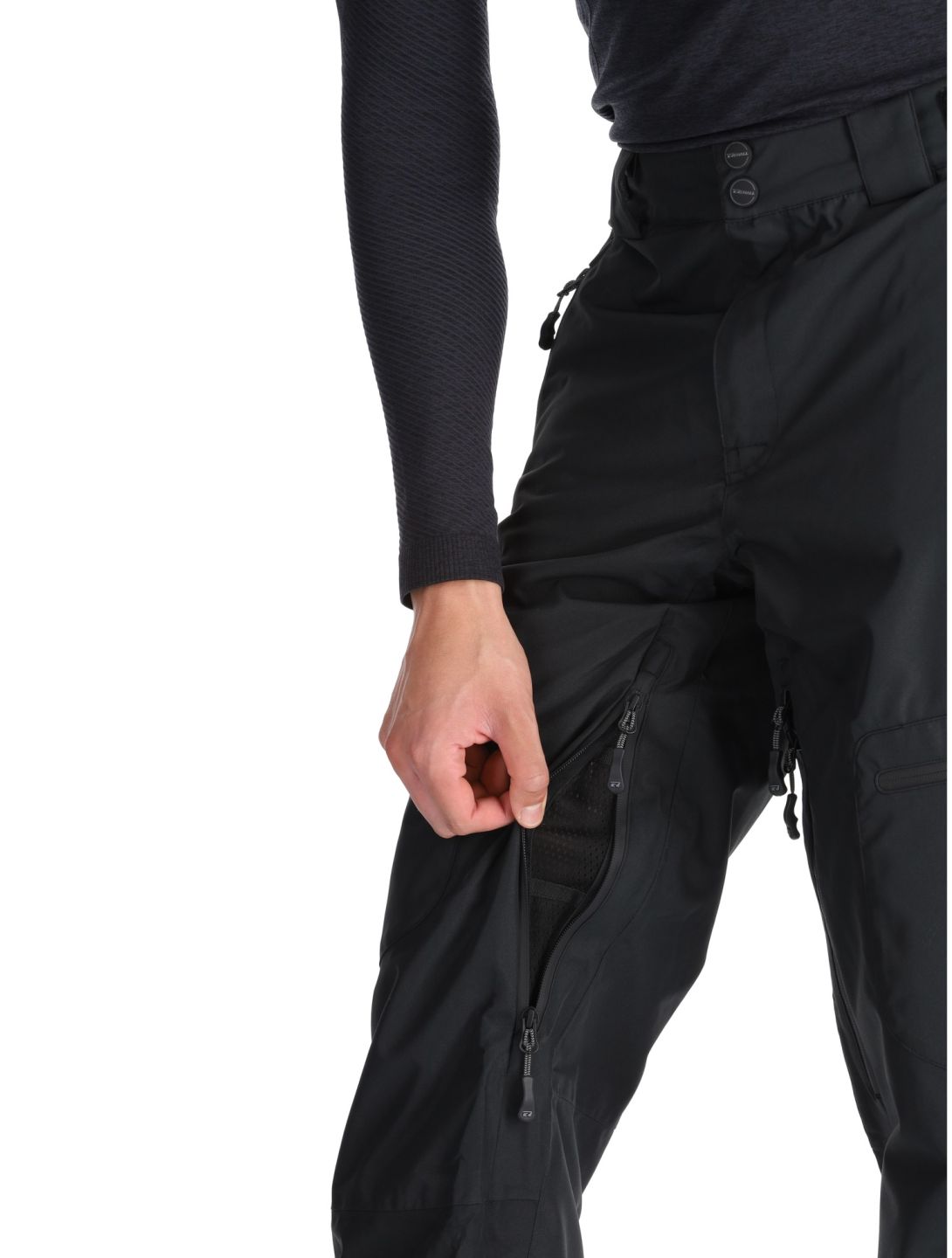 Rehall, Croob-R pantaloni da sci uomo Black nero 