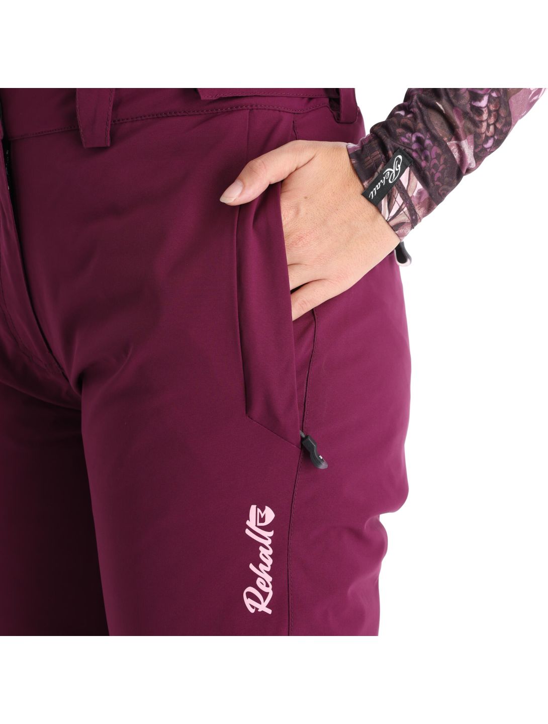 Rehall, Denny-R pantaloni da sci donna dark viola 